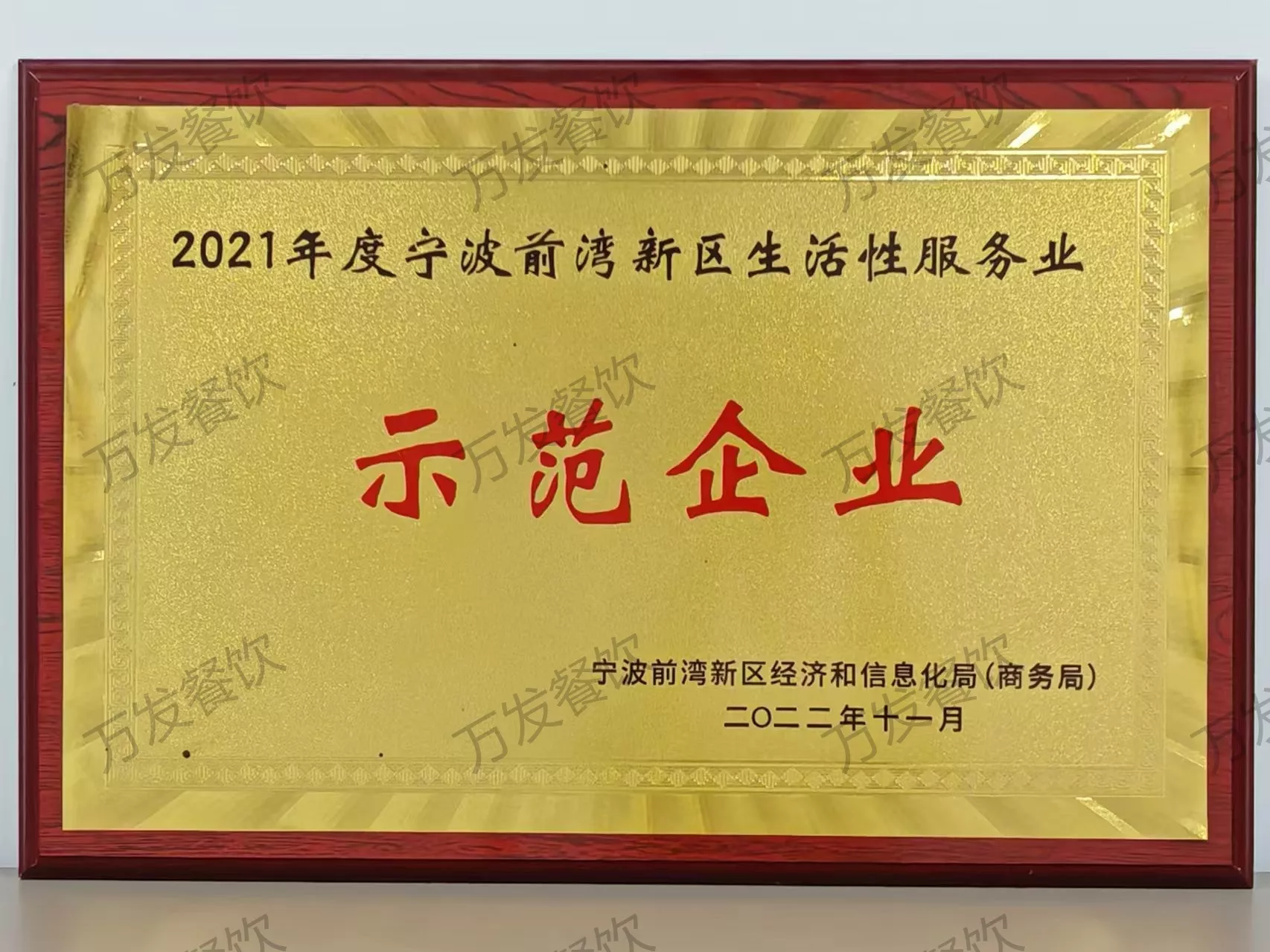 示范企业